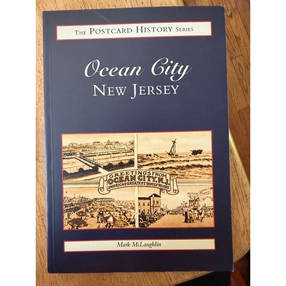 Arcadia Publishing Ocean City New Jersey Book OS Blue Excellent Postcard History